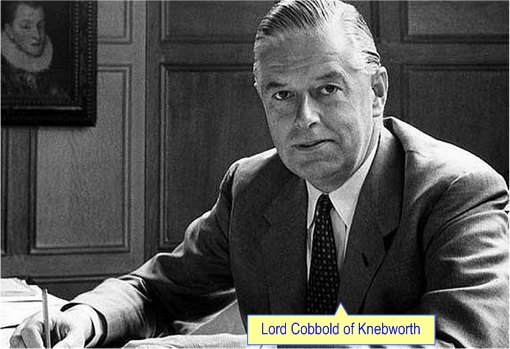Malaysia Agreement 1963 - Lord Cobbold of Knebworth