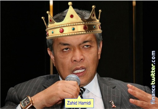 Zahid Hamidi Wearing Crown - 3