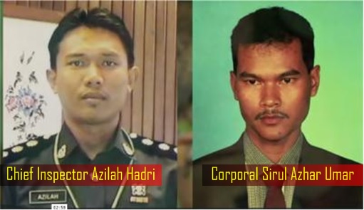 Altantuya Muder - Chief Inspector Azilah Hadri and Corporal Sirul Azhar Umar