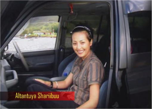 Altantuya-Shaariibuu - Sitting in MPV Van Altantuya-Shaariibuu - Sitting in MPV Van