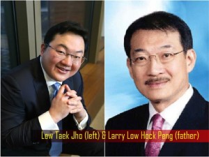 Jho Low and Father Larry Low - 1MDB Scandal
