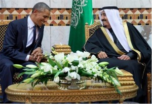 King Salman Meet President Obama