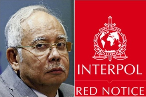 Najib Razak Interpol Red Notice