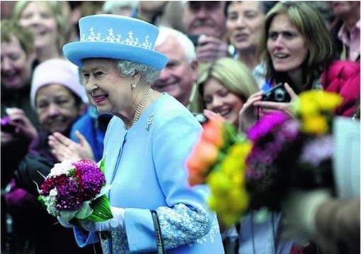 Queen Elizabeth II Meeting People