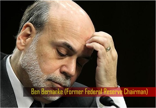Former Federal Reserve Chairman Ben Bernanke - Scratching Head