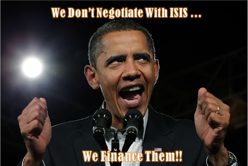 Barack Obama - We Don't Negotiate with Terrorists - We Finance Them