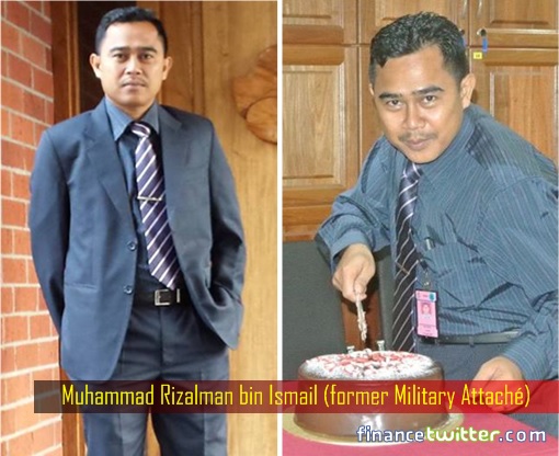 Muhammad Rizalman bin Ismail - former Military Attaché - Cutting Cake