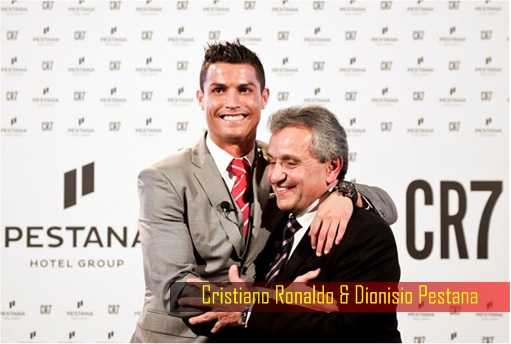 Cristiano Ronaldo Hugging Dionisio Pestana - CR7 Hotel Venture