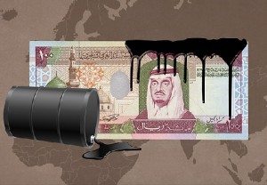 Saudi Arabia Oil Production - Oil on Currency