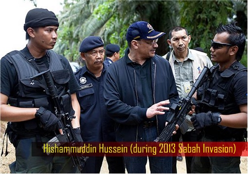 Hishammuddin Hussein - Sabah Invasion - Talking to Commandos