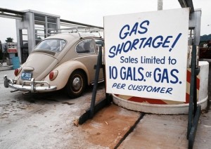 Oil Embargo 1973 by OPEC - US Gas Shortage