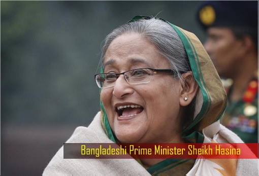 Bangladeshi Prime Minister Sheikh Hasina