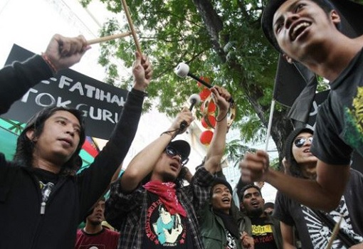 Malaysian Student Protest Against Najib