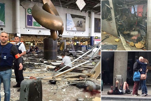 Belgium Brussels Terrorist Attacks - Airport Photo