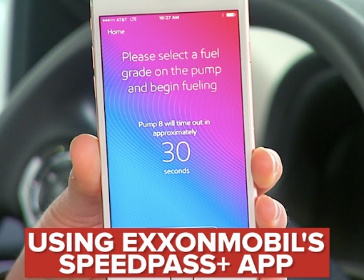 Buy Petrol Fuel Using ExxonMobil Speedpass App