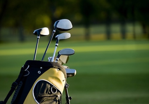 Golf Clubs at Golf Course