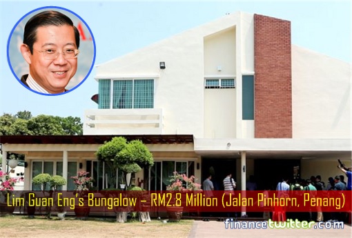 Lim Guan Eng Bungalow – RM2.8 Million (Jalan Pinhorn, Penang)