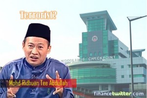 Singapore Woodland Checkpoint - Ridhuan Tee Abdullah - Terrorist