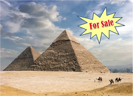 Egyptian Pyramids For Sale
