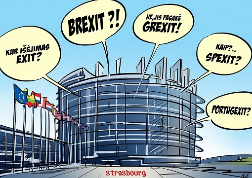 European Union Disintegrate - Brexit - Grexit - Spexit - Exit