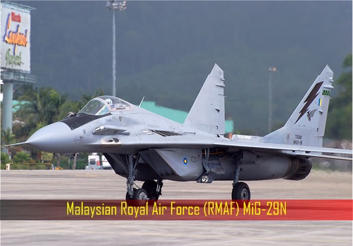 Malaysian Royal Air Force (RMAF) MiG-29N
