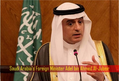 Saudi Arabia's Foreign Minister Adel bin Ahmed Al-Jubeir