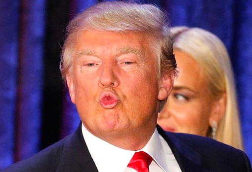 Donald Trump - A Kiss Face