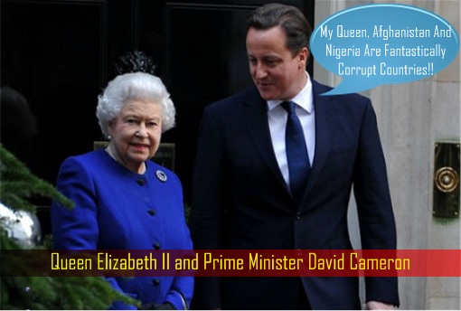 Queen Elizabeth II and Prime Minister David Cameron