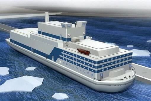 China Floating Nuclear Station - The Ship