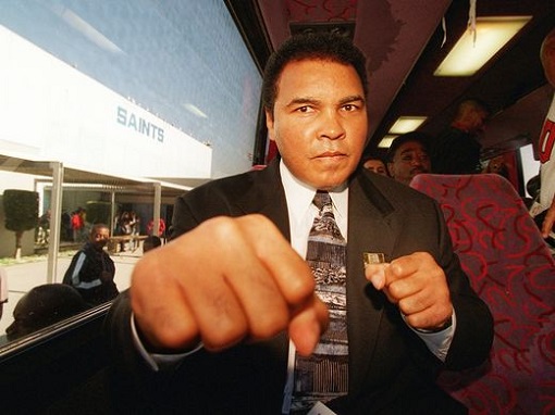 Muhammad Ali Quote - It isn’t the mountains ahead to climb that wear you out; it’s the pebble in your shoe