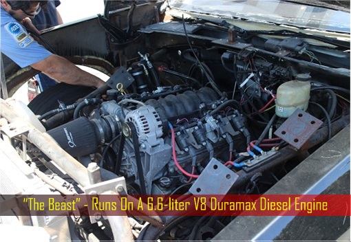 President Limousine - The Beast Runs on Diesel Engine