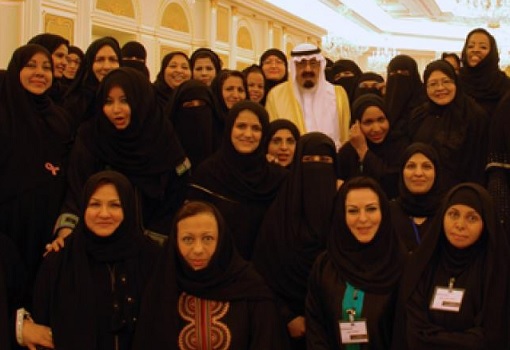 Saudi King Abdullah and Women