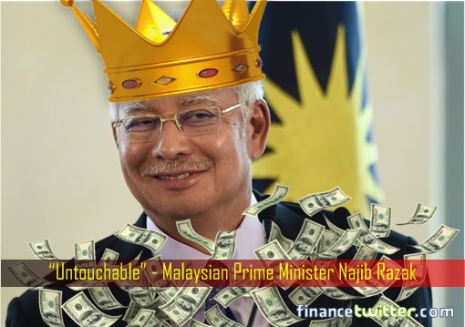 1MDB Scandal - Untouchable Emperor Najib Razak - Raining Money
