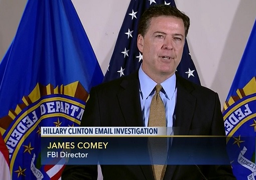 FBI Director James Comey - Hillary Clinton Email Scandal