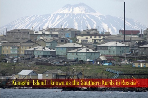 Kunashir Island - known as the Southern Kurils in Russia