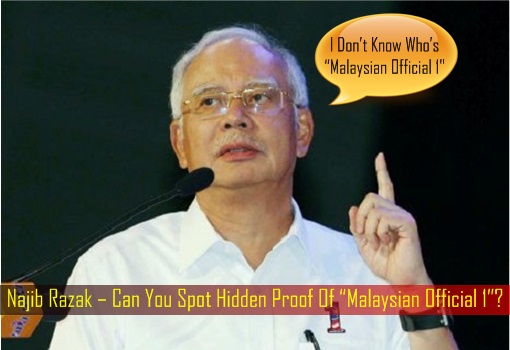 Najib Razak – Can You Spot Hidden Proof Of Malaysian Official 1