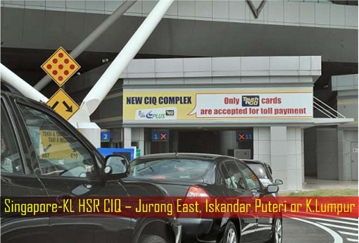 Singapore-Kuala Lumpur HSR High-Speed Rail Project - CIQ – Jurong East, Iskandar Puteri or Kuala Lumpur