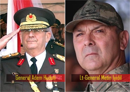 Turkey Military Coup D'état - General Adem Huduti and Lieutenant-General Metin Iyidil