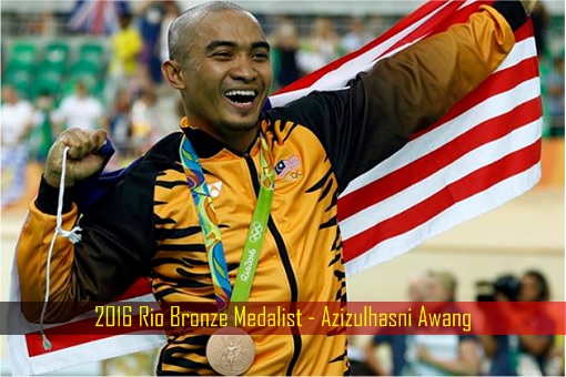 2016 Rio Bronze Medalist - Azizulhasni Awang