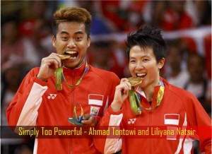 2016 Rio Olympics Badminton - Simply Too Powerful - Ahmad Tontowi and Liliyana Natsir