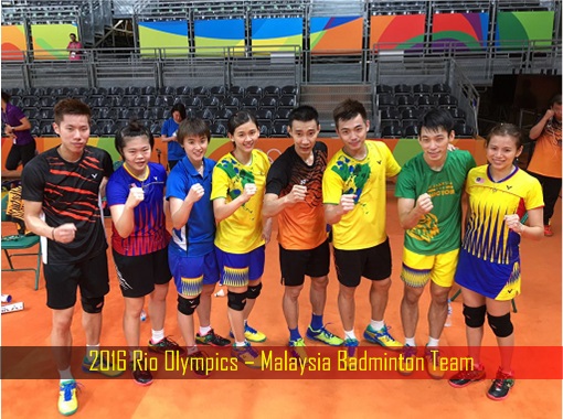 2016 Rio Olympics – Malaysia Badminton Team