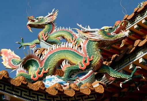 China Dragon Sculpture