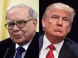 Donald Trump and Warren Buffett - Business Philosophy - Disagreement
