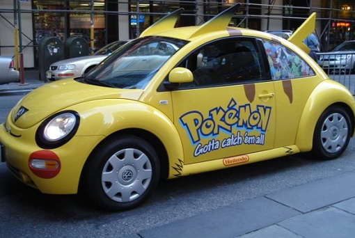 Pokémon GO - Beatle Car