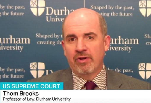 Professor Thom Brooks - head of Durham University Law School