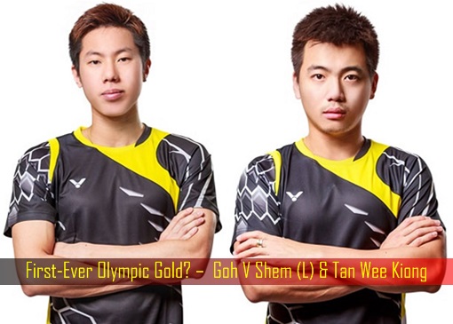 Rio 2016 - First-Ever Olympic Gold – Goh V Shem & Tan Wee Kiong