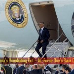 Humiliation! - Obama Missed Red Carpet, Forced To Exit Of The 