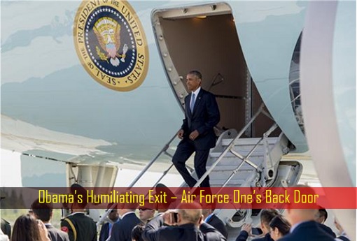 Obama’s Humiliating Exit – Air Force One’s Back Door - G20 Summit at Hangzhou, China