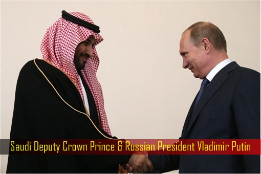 Saudi Deputy Crown Prince & Russian President Vladimir Putin