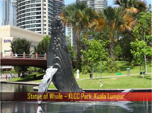 Statue of Whale – KLCC Park, Kuala Lumpur